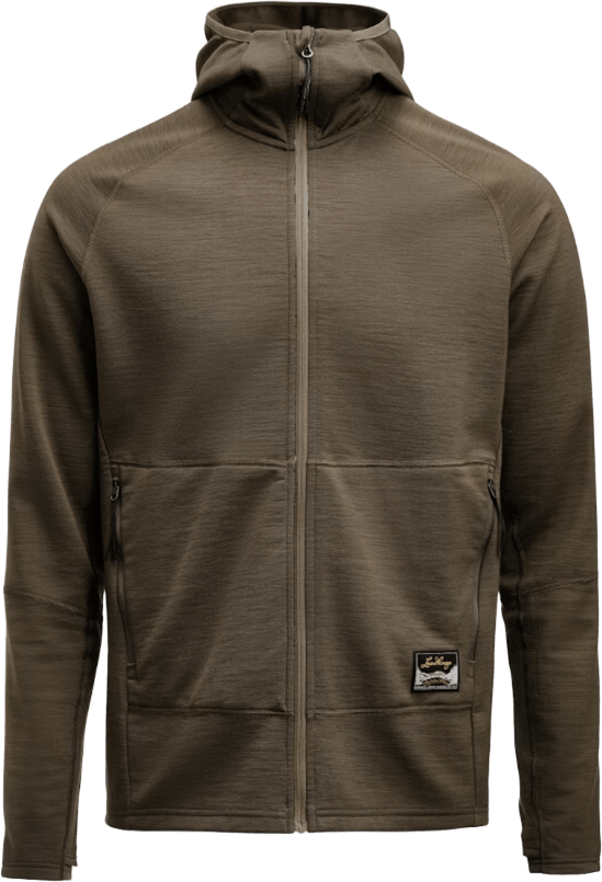 Lundhags Tived Merino Hoodie Mens Forest Green (67200)