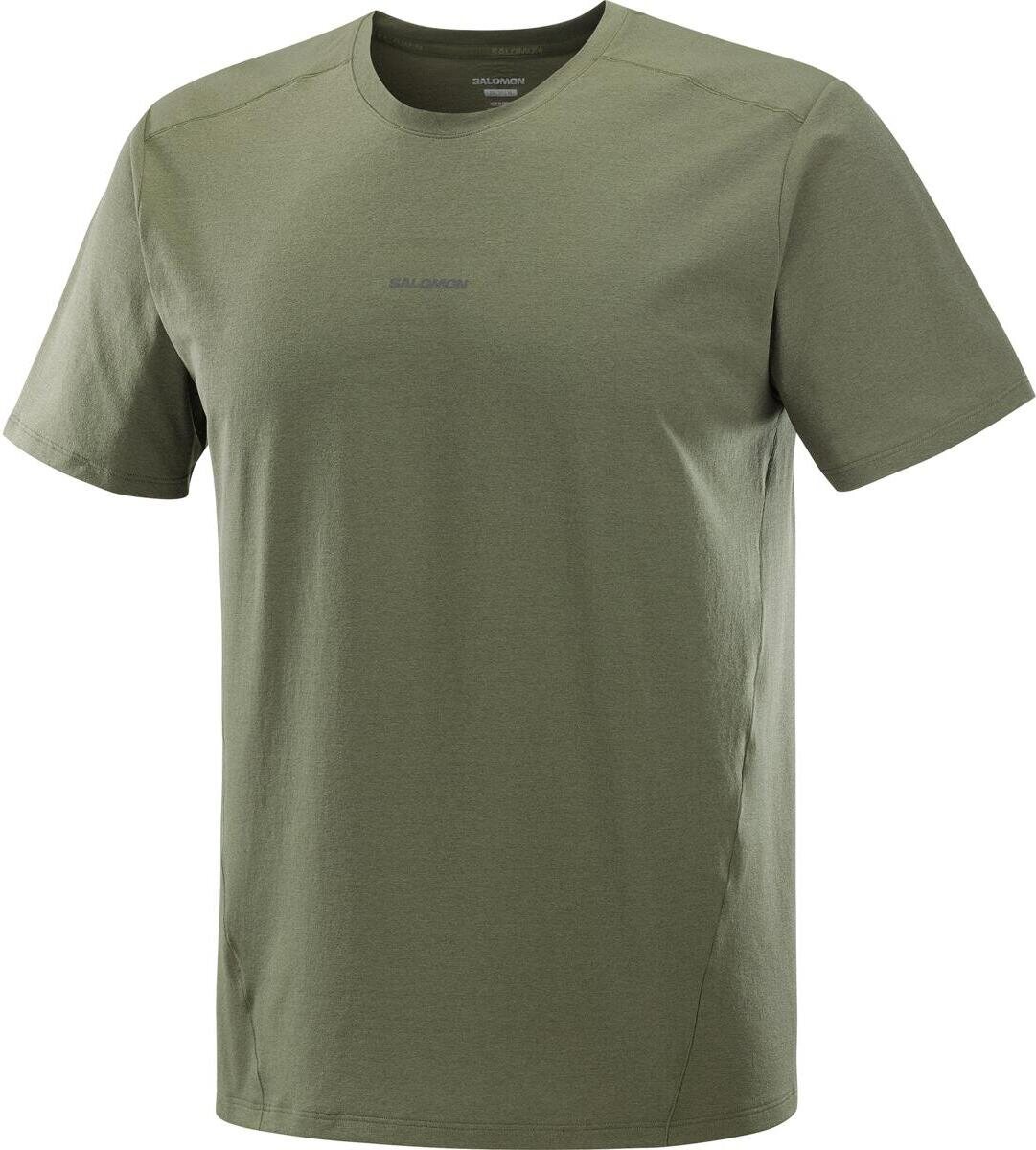 Salomon Trackline Short Sleeve Tee Mens Grape Leaf