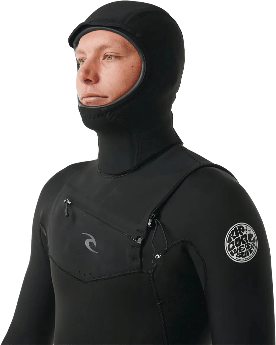 Rip Curl Flashbomb Fusion 4mm Surf Hood Black