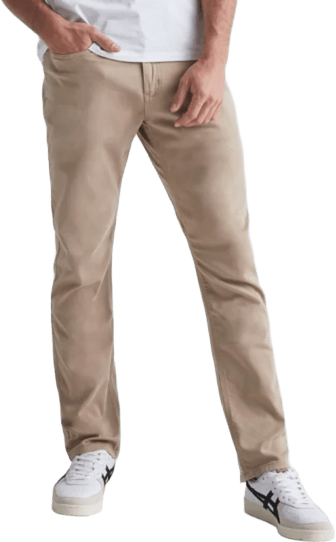 Duer No Sweat Relaxed Taper Mens Desert Khaki