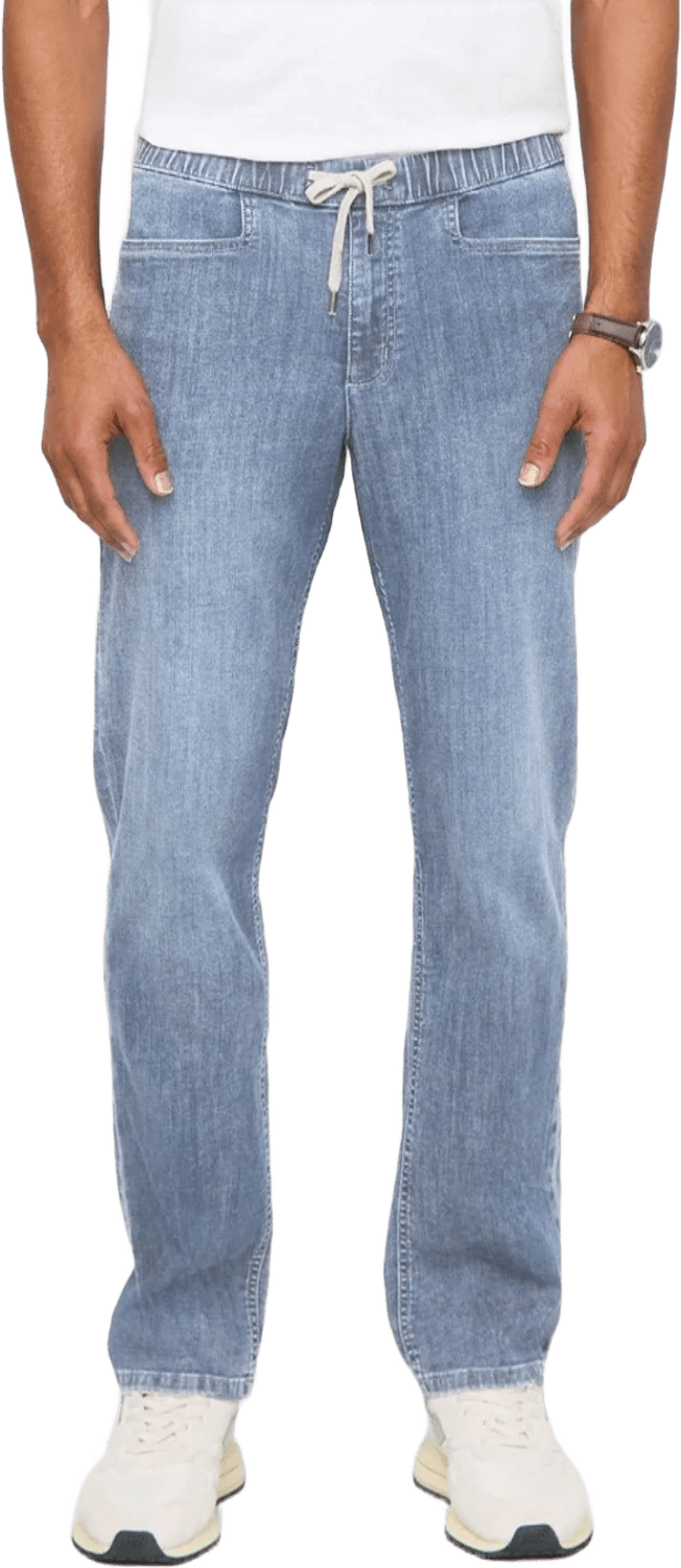 Duer Performance Denim Lite Essential Pant Mens Pacific