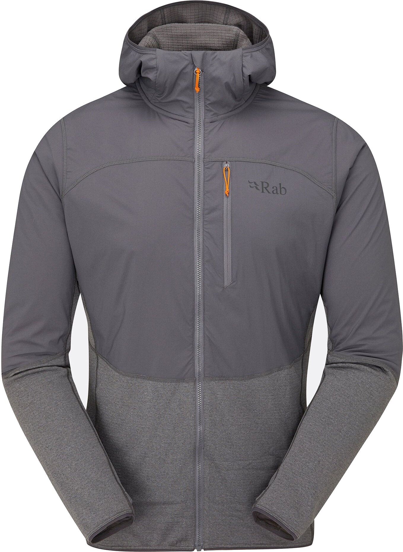 Rab Ascendor Summit Hoody Full Zip Mens Graphene