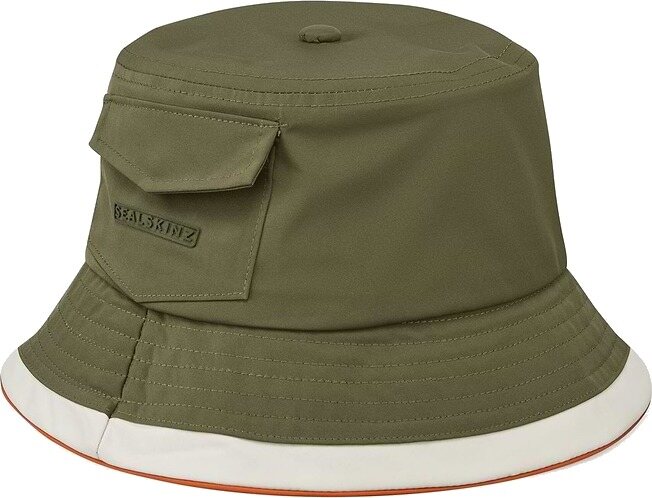 Sealskinz Seething Waterproof Lightweight Bucket Hat Olive