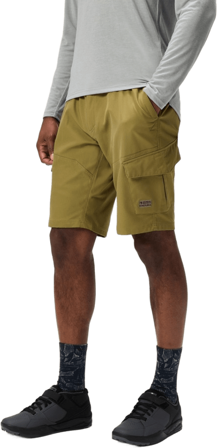 Endura Loop Cargo Short With Liner Mens Bronze