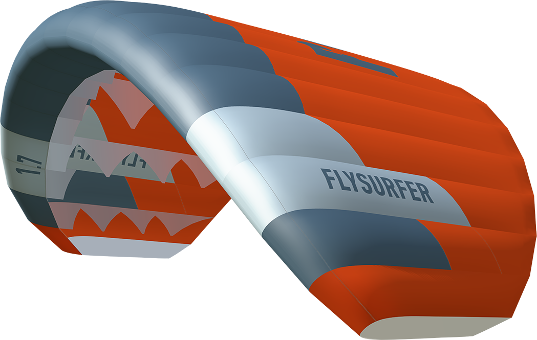 Flysurfer POW 1.7m² Orange/Gray/Black