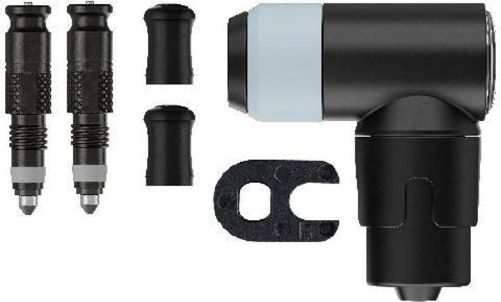 Schwalbe Clik Valve Core Kit Pump Head Black (SV) Presta Valve