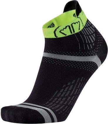 Sidas Run Feel Socks Black/Yellow