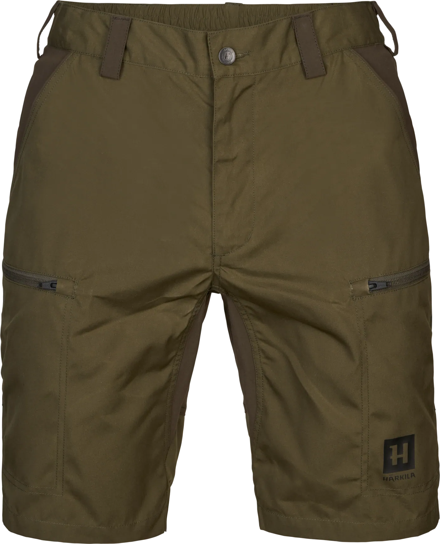 Härkila Fjell Shorts Mens Dark Olive / Willow Green