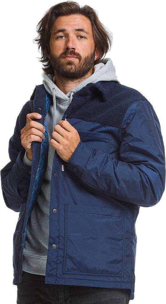 Varg Ingarö Shirt Jacket Mens Dark Blue