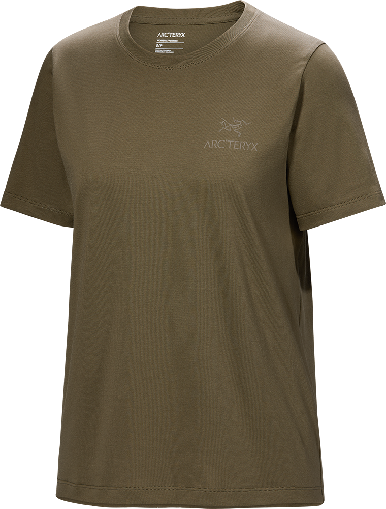 Arc'teryx Kragg SL Cotton Emblem Crew Short Sleeve Womens Tatsu