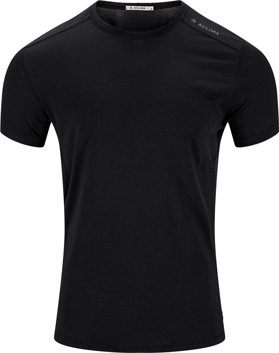 Aclima LightWool 140 Trail Tee Mens Jet Black
