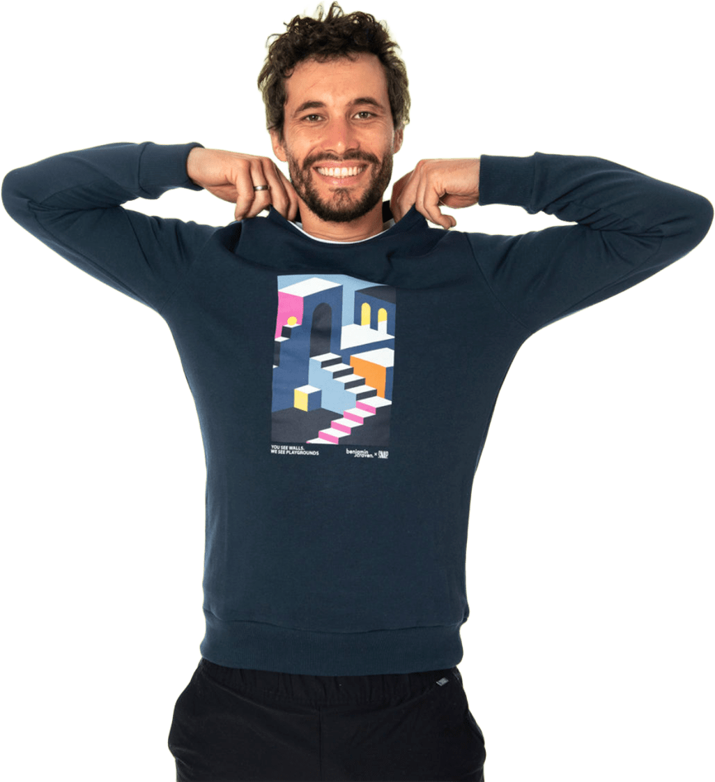 SNAP B.Craven Sweater Mens Dark Night