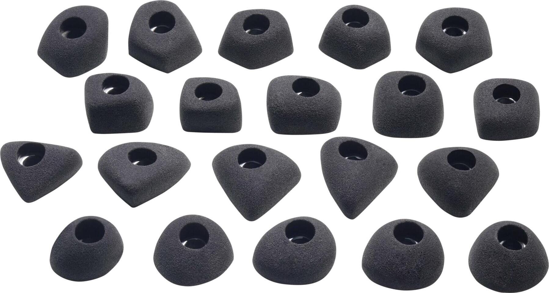 Ocún Footholds Set 1 Bolt-On Black