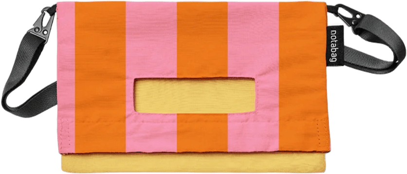 Notabag Crossbody Light Vanilla Stripes