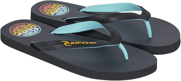 Rip Curl Wetty Fade Bloom Open Toe Washed Black