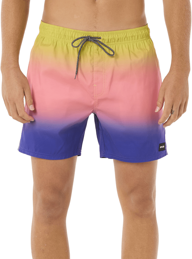 Rip Curl Laze Fade Volleyshort Mens Wild Berry