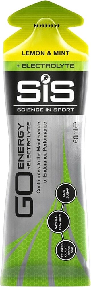 SiS Go Energy+ Electrolyte Gel 60ml Lemon & Mint