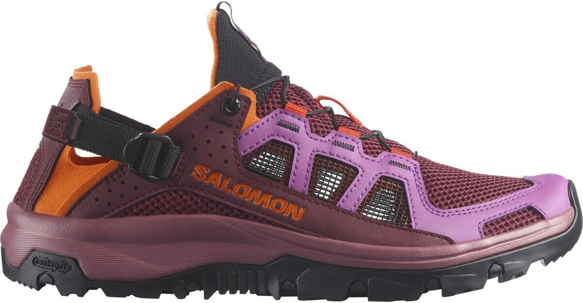 Salomon Techamphibian 5 Color Capsule Womens Tawny Port/Willowherb/Red Orange