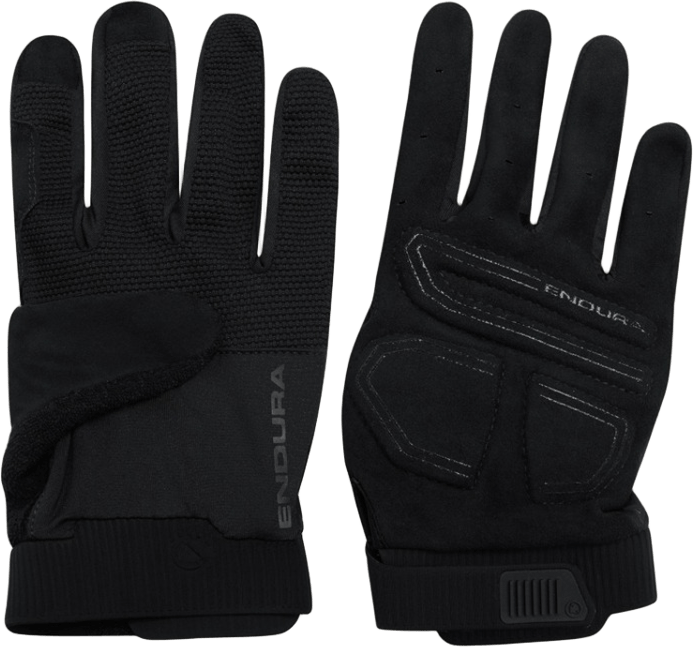 Endura Loop Full Finger Glove Unisex Black