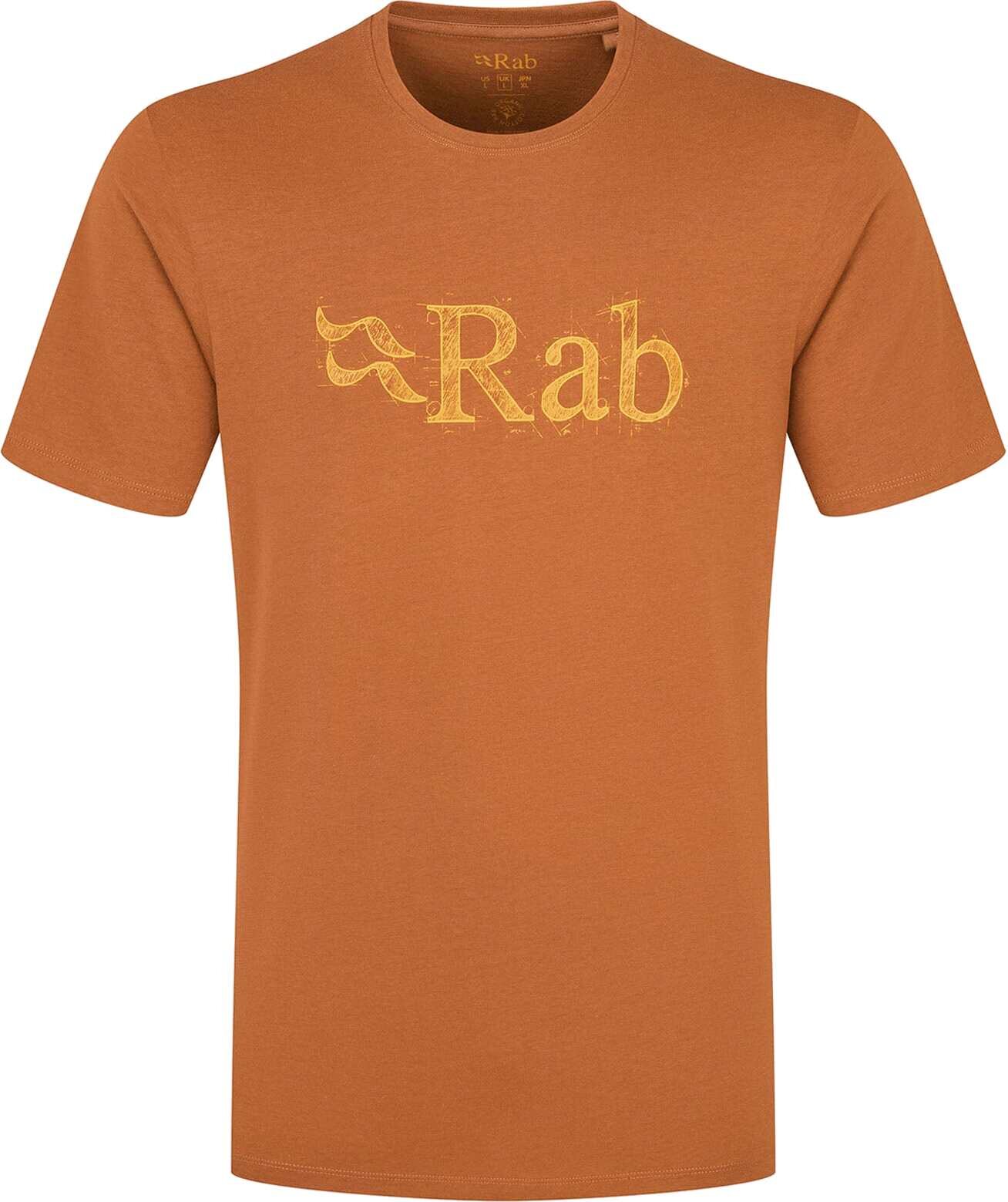 Rab Stance Tech Sketch Mens Red Earth