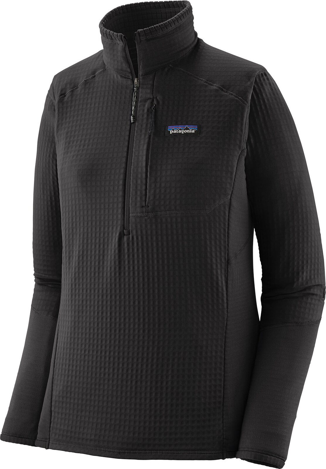 Patagonia R1 Hybrid Pullover Womens Black