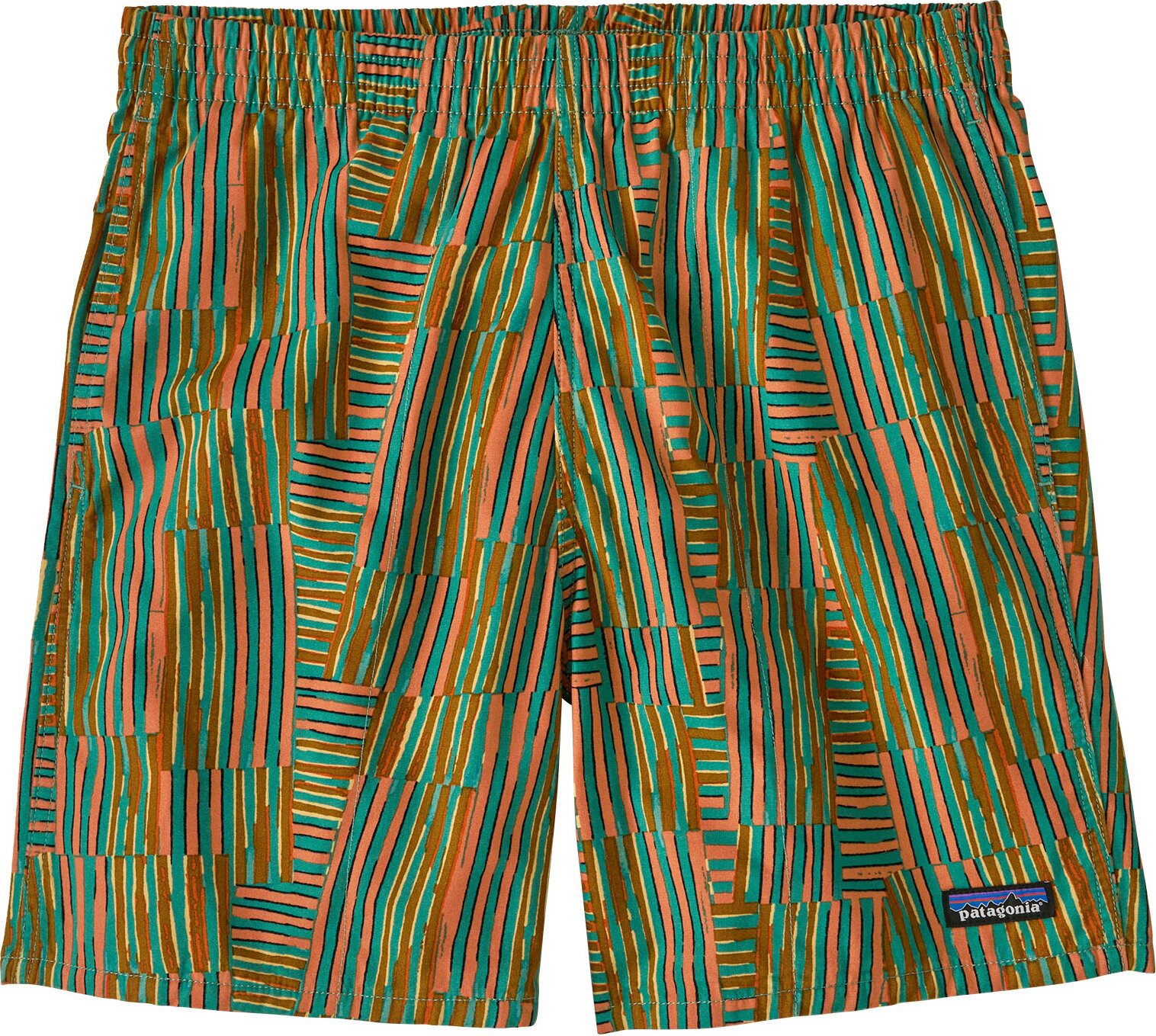 Patagonia Funhoggers Shorts Mens Quilty Fitz: Heartleaf Green