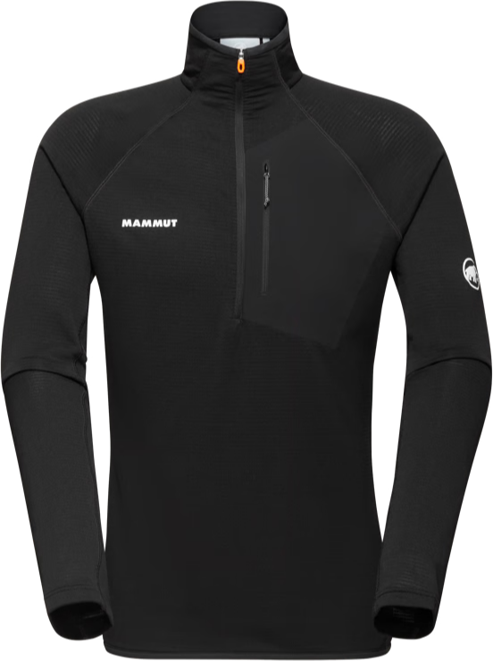 Mammut Aenergy Light ML Half Zip Pull Mens Black