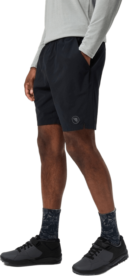 Endura Loop Baggy Short With Liner Mens Black