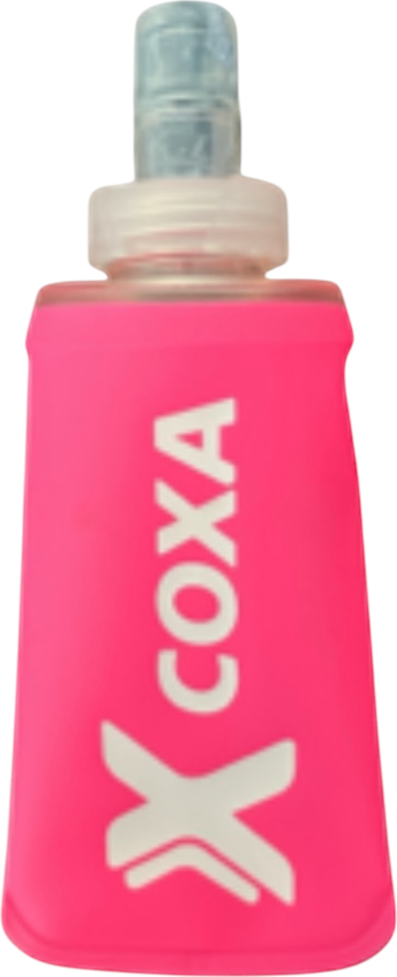 Coxa Soft Flask 150ml With Velcro Tape Pink