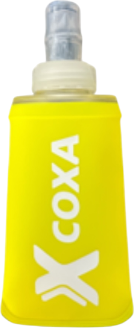 Coxa Soft Flask 150ml With Velcro Tape Yellow