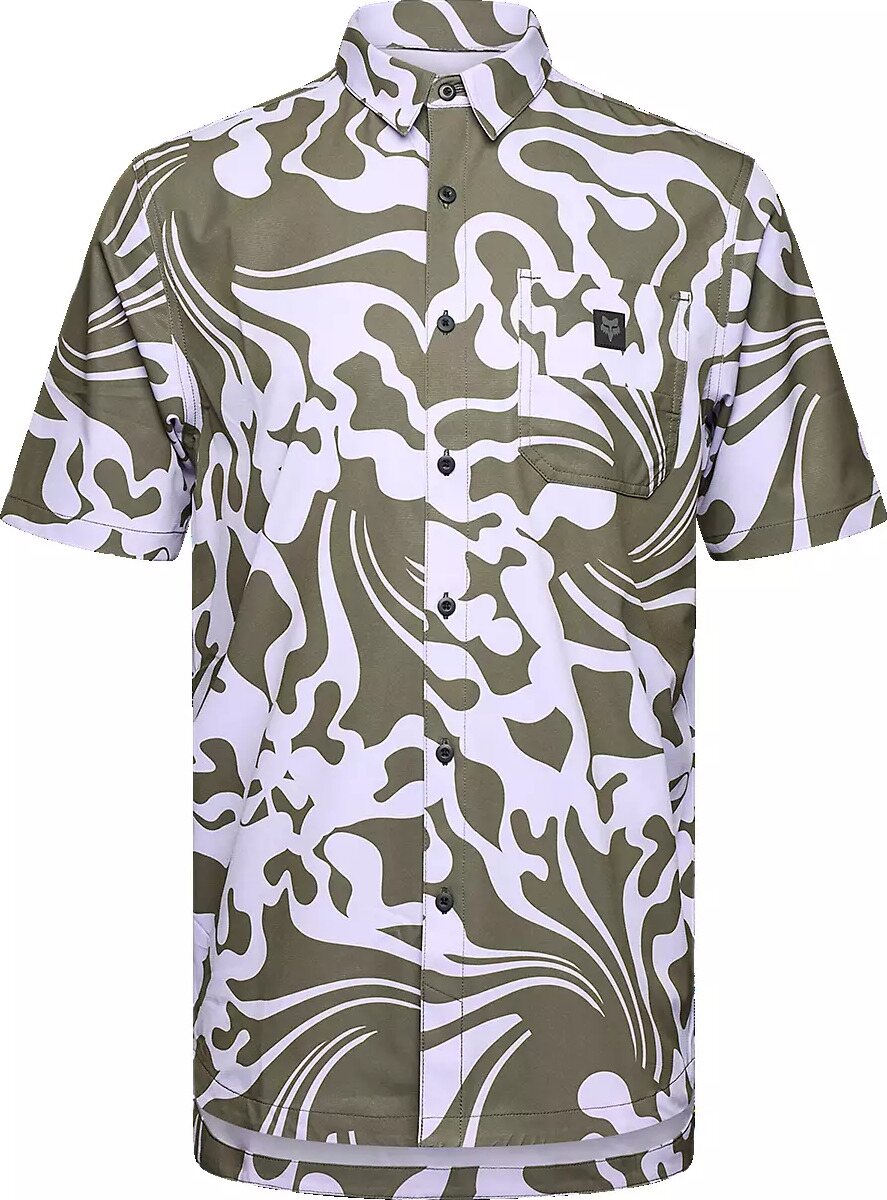 Fox Racing Ranger SS Woven Jersey Mens Military