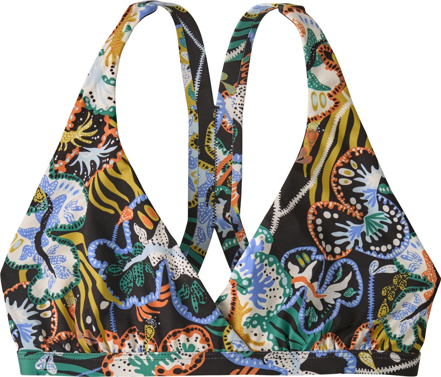 Patagonia Bottom Turn Top Womens Undersea: Black