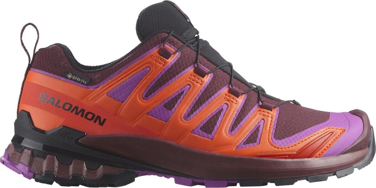 Salomon XA PRO 3D V9 GTX Color Capsule Womens Tawny Port/Red Orange/Willowherb