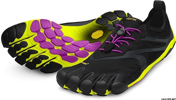 Vibram FiveFingers Bikila Evo W, naisten malli Black/Yellow/Magenta