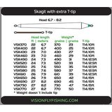 Vision Ace Skagit Float + T-tip