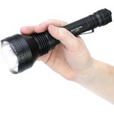 Olight MX3 Triton Flashlight with charger and batteries