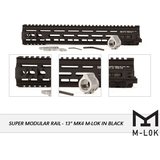 Geissele 13" Super Modular Rail MK4, Black