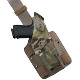 Safariland Model 6004 USN SLS Low Signature Tactical holster, Right hand,  Glock 17