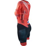 Tri-team 1- part racing suit w/Sleeves, FZ (BLACK)
