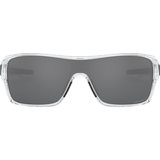 Oakley Turbine Rotor, Polished Clear w/ Prizm Black Polarized Lens