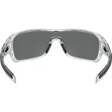 Oakley Turbine Rotor, Polished Clear w/ Prizm Black Polarized Lens