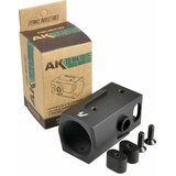 Strike Industries AK stock adaptor allows for standard fixed AK stock to accept a AR buffer tube assembly