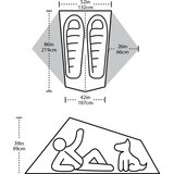 Big Agnes Tiger Wall 2 Carbon with Dyneema