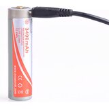 OrcaTorch 18650 USB-Battery 3000mAh