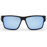 Gatorz Delta Matte Black with Smoked Polarized Lens w/ Blue Mirror