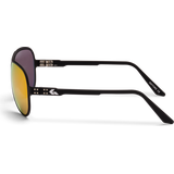 Gatorz Skyhook Matte Black with Rose Polarized Lens w/ Gold Mirror