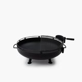 Barebones Cowboy Fire Pit Grill 30"