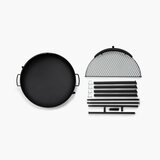 Barebones Cowboy Fire Pit Grill 30"