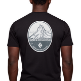 Black Diamond Mountain Badge Tee
 Mens