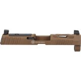Sig Sauer P320 SPECTRE SLIDE ASSEMBLY, 3.9", XRAY3 SUPPRESSOR SIGHTS, R2 OPTIC READY, COYOTE